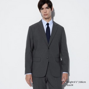 Blejzre Uniqlo AirSense Jacket (Vlna Like) (Ultra Light Jacket) Damske Tmavo Siva Slovensko | F581308