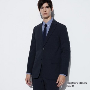 Blejzre Uniqlo AirSense Jacket (Vlna Like) (Ultra Light Jacket) Damske Námornícka Modrá Slovensko | R476771