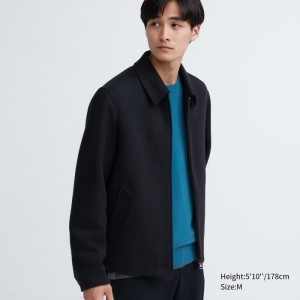 Blouson Uniqlo Single Collar Kratke Damske Námornícka Modrá Slovensko | F096956