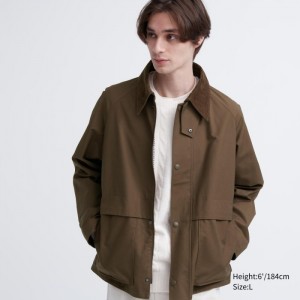 Blouson Uniqlo Utility Kratke Damske Hnede Slovensko | I057593