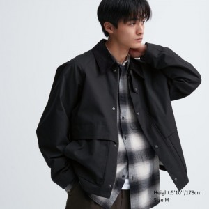 Blouson Uniqlo Utility Kratke Panske Čierne Slovensko | I359955