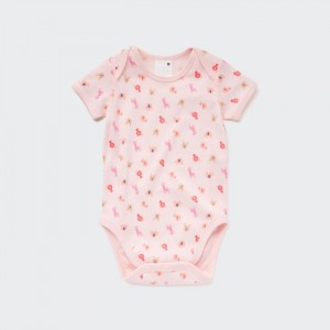 Body Uniqlo Joy of Print Kratke Sleeve Pre Babatka Ruzove Slovensko | J055933
