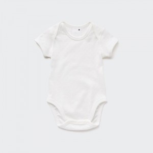 Body Uniqlo Kratke Sleeve Pre Babatka Biele Slovensko | D020031