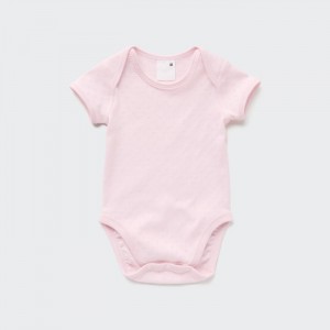 Body Uniqlo Kratke Sleeve Pre Babatka Ruzove Slovensko | R858334