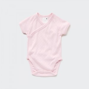 Body Uniqlo Kratke Sleeve Pre Babatka Ruzove Slovensko | R035822