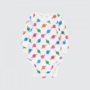 Body Uniqlo The Picture Book Long-Sleeve (Where's the Fish?) Pre Babatka Biele Slovensko | Q679247