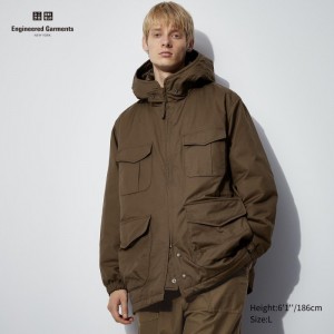 Bundy Uniqlo PUFFTECH Utility (HEATTECH) Damske Hnede Slovensko | I414129