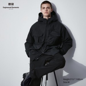 Bundy Uniqlo PUFFTECH Utility (HEATTECH) Panske Čierne Slovensko | Z546813