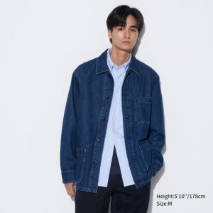 Bundy Uniqlo Utility (Denim) Panske Modre Slovensko | G939816