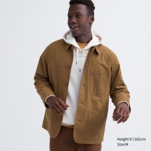 Bundy Uniqlo Utility Panske Hnede Slovensko | G341328
