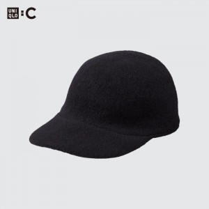 Caps Uniqlo Adjustable Vlna Damske Čierne Slovensko | L569949