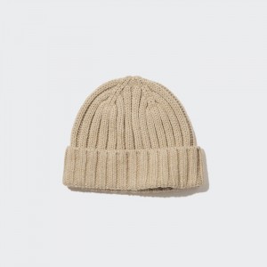 Caps Uniqlo HEATTECH Pletené Detske Béžové Slovensko | A810629
