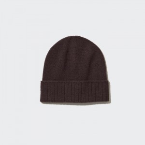 Ciapka Uniqlo Cashmere Pletené Damske Tmavo Hnede Slovensko | T903047