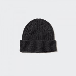 Ciapka Uniqlo HEATTECH Rebrovaný Panske Tmavo Siva Slovensko | M855095