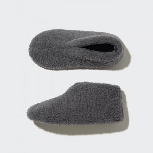 Cizmy Uniqlo Fleece Room Shoes Faux Shearling Fleece Damske Tmavo Siva Slovensko | T385691