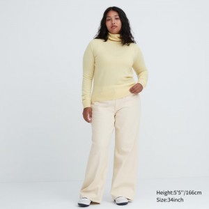 Džínsy Uniqlo Baggy Damske Natural Slovensko | W111978