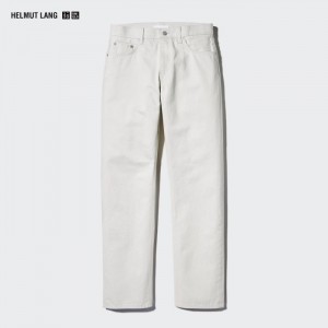 Džínsy Uniqlo Klasické Cut Panske Biele Slovensko | Z957197