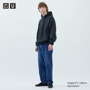Džínsy Uniqlo Relaxed Fit Panske Modre Slovensko | N709920