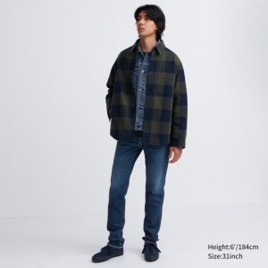 Džínsy Uniqlo Slim-Fit Panske Modre Slovensko | T535878