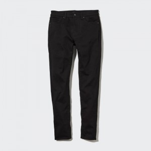 Džínsy Uniqlo Ultra Stretch Vychudnutý-Fit Panske Čierne Slovensko | G071962