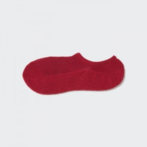 Doplnky Uniqlo Pile Low-Cut Socks Panske Červené Slovensko | R448217