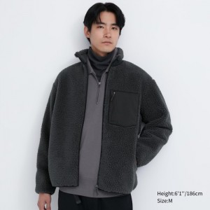 Flísové Bundy Uniqlo Windproof Outer Panske Tmavo Siva Slovensko | J353049
