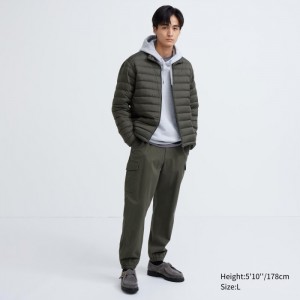 Jogger Nohavice Uniqlo Cargo Jogger Panske Olivovo Zelená Slovensko | F434076