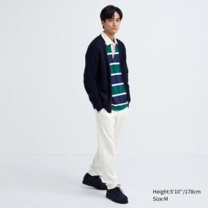 Jogger Nohavice Uniqlo Ultra Stretch DRY-EX Jogger Panske Biele Slovensko | J953464
