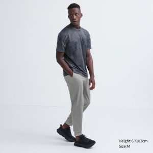 Jogger Nohavice Uniqlo Ultra Stretch DRY-EX Jogger Panske Siva Slovensko | L225197