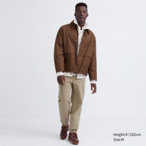Jogger Nohavice Uniqlo Washed Jersey Jogger Damske Béžové Slovensko | Z226793