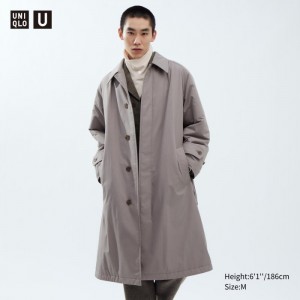 Kabáty Uniqlo Polstrované Single Breasted Damske Siva Slovensko | J317280