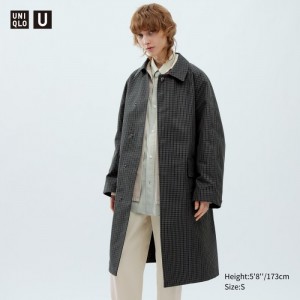 Kabáty Uniqlo Single Breasted Damske Siva Slovensko | K346957
