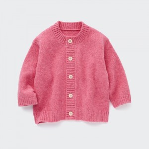Kardigan Uniqlo Souffle Yarn Pre Babatka Ruzove Slovensko | S006605