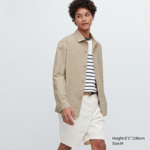 Košeľové Bundy Uniqlo AirSense (Ultra Light) Panske Béžové Slovensko | G351490
