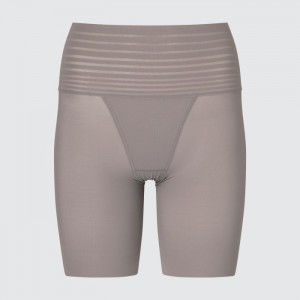 Kratasy Uniqlo AIRism Smooth Body Shaper Unlined Half Damske Hnede Slovensko | P692786