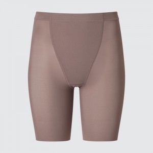 Kratasy Uniqlo AIRism Support Body Shaper Unlined Half Damske Hnede Slovensko | V365454