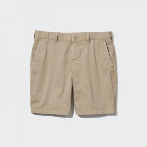 Kratasy Uniqlo Chino (7") Panske Béžové Slovensko | E906662
