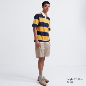 Kratasy Uniqlo Dry Stretch Easy (8") Panske Béžové Slovensko | W926348