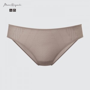 Kratasy Uniqlo Mesh Regular Damske Hnede Slovensko | S201087