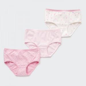 Kratasy Uniqlo Shorts 3 Pack Detske Ruzove Slovensko | C885044