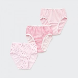 Kratasy Uniqlo Shorts 3 Pack Detske Ruzove Slovensko | D505179