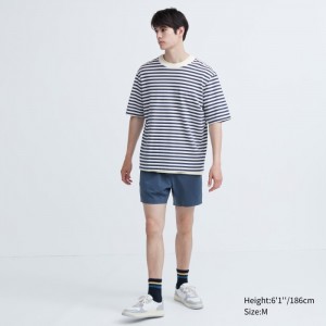 Kratasy Uniqlo Ultra Stretch DRY-EX (5") Panske Modre Slovensko | I263781