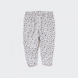 Leginy Uniqlo Animal Print Relaxed-Fit Pre Babatka Svetlo Siva Slovensko | M867874
