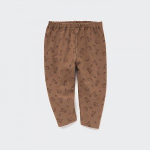 Leginy Uniqlo Dinosaur Relaxed-Fit Pre Babatka Hnede Slovensko | U197019