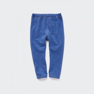 Leginy Uniqlo Full-Length (Denim Like) Pre Babatka Modre Slovensko | R503532