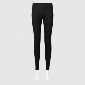 Leginy Uniqlo HEATTECH (2022 Edition) Damske Čierne Slovensko | D935311
