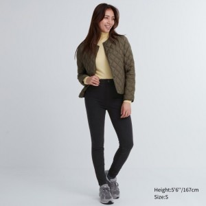 Leginy Uniqlo HEATTECH Ultra Stretch High-Rise Pants Damske Čierne Slovensko | U729879