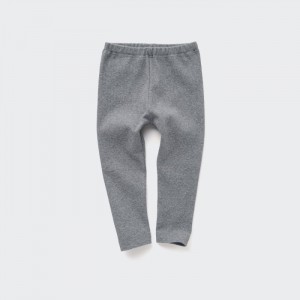 Leginy Uniqlo Rebrovaný Pre Babatka Siva Slovensko | T417551