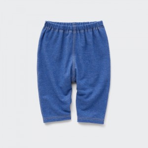 Leginy Uniqlo Relaxed-Fit Cropped Pre Babatka Modre Slovensko | O091242