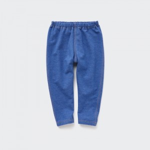 Leginy Uniqlo Relaxed-Fit (Denim-Like) Pre Babatka Modre Slovensko | F413928